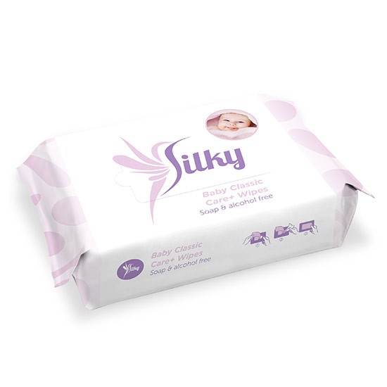 Lingettes silky baby...